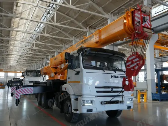 Автокран Ивановец 45717К-1 на шасси КАМАЗ-65115 2026 года новый фото 2