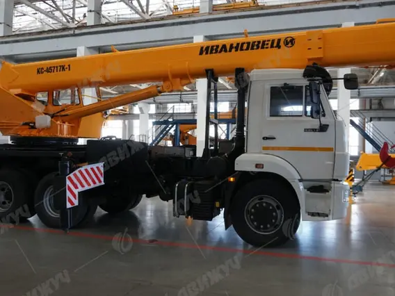Автокран Ивановец 45717К-1 на шасси КАМАЗ-65115 2026 года новый фото 3
