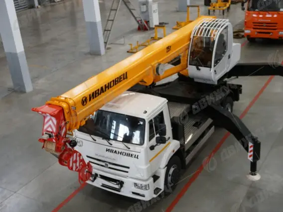 Автокран Ивановец КС-55744 на шасси КАМАЗ-53605 2026 года новый