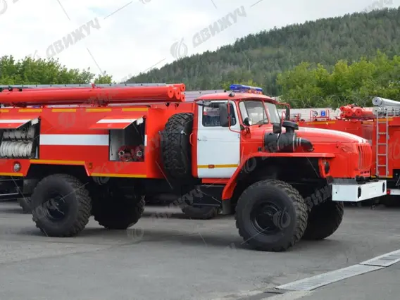 Автоцистерна пожарная АЦ-4,0-40 на шасси Урал-43206 2026 года новый фото 2