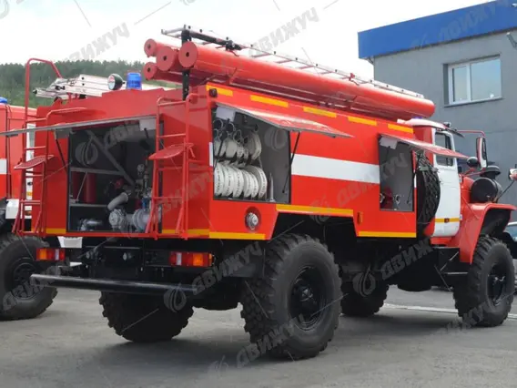 Автоцистерна пожарная АЦ-4,0-40 на шасси Урал-43206 2026 года новый фото 3