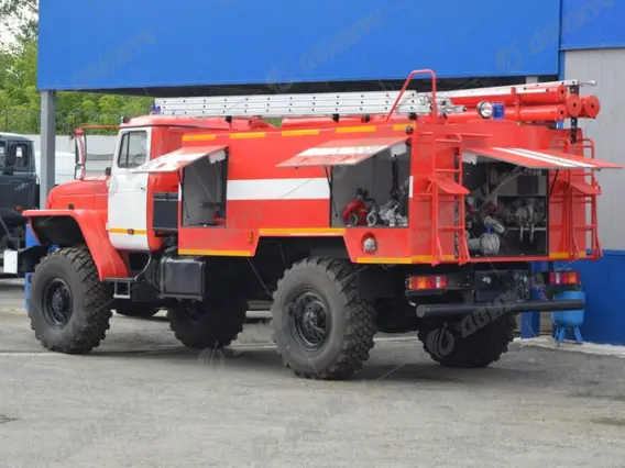 Автоцистерна пожарная АЦ-4,0-40 на шасси Урал-43206 2026 года новый фото 5