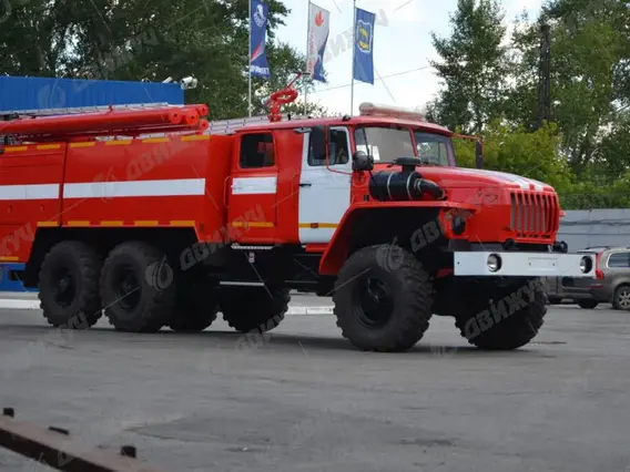 Автоцистерна пожарная АЦ-8,0-40 на шасси Урал 4320 2026 года новый