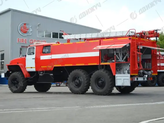 Автоцистерна пожарная АЦ-8,0-40 на шасси Урал 4320 2026 года новый фото 5