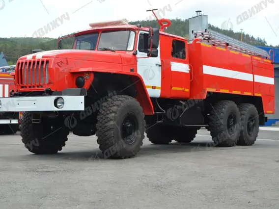 Автоцистерна пожарная АЦ-8,0-40 на шасси Урал 4320 2026 года новый фото 7