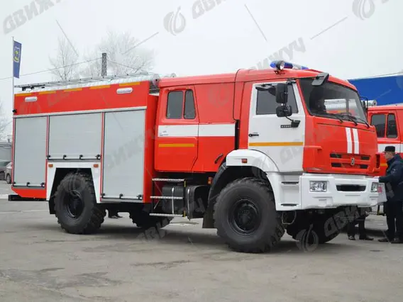Автоцистерна пожарная АЦ-3,0-40 на шасси КАМАЗ-43502 2026 года новый фото 3