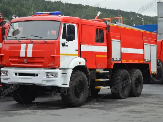Автоцистерна пожарная АЦ-7,0-40 на шасси КАМАЗ-43118 2026 года новый фото 2