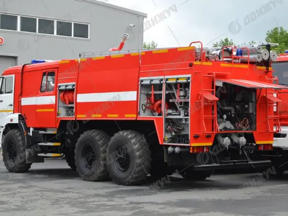 Автоцистерна пожарная АЦ-7,0-40 на шасси КАМАЗ-43118 2026 года новый фото 3