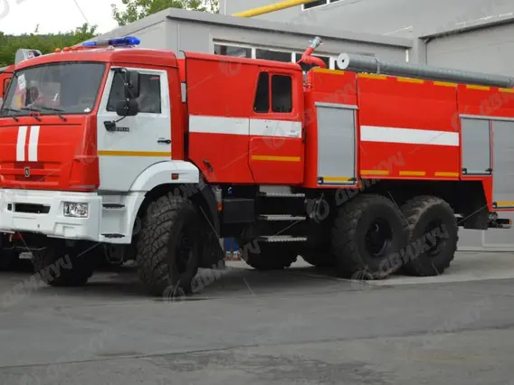 Автоцистерна пожарная АЦ-7,0-40 на шасси КАМАЗ-43118 2026 года новый фото 6