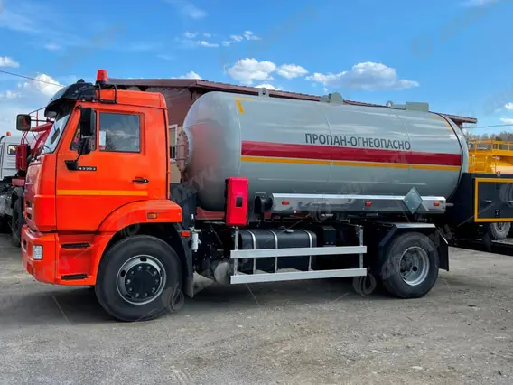 Газовоз Газовоз АЦТ-10 на шасси КАМАЗ 43253 2026 года новый