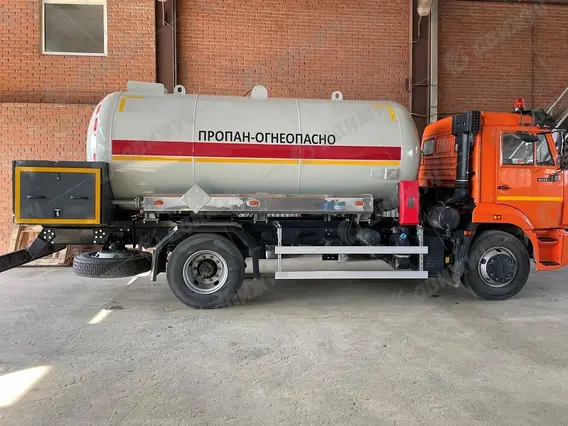 Газовоз Газовоз АЦТ-10 на шасси КАМАЗ 43253 2026 года новый фото 2