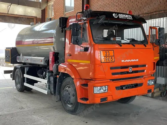 Газовоз Газовоз АЦТ-10 на шасси КАМАЗ 43253 2026 года новый фото 3