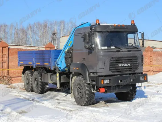 Бортовой Урал 4320-4972-80М с КМУ ИМ-150 2026 года новый фото 2