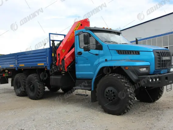 Бортовой Урал NEXT с КМУ PK18500A 2026 года новый