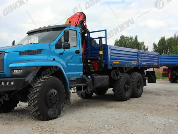 Бортовой Урал NEXT с КМУ PK18500A 2026 года новый фото 2
