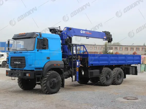 Бортовой Урал 4320-4972-80М с КМУ DongYang 1926 2026 года новый