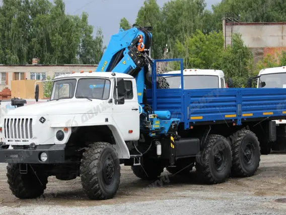 Бортовой Урал 4320 с КМУ ИМ-240 2026 года новый