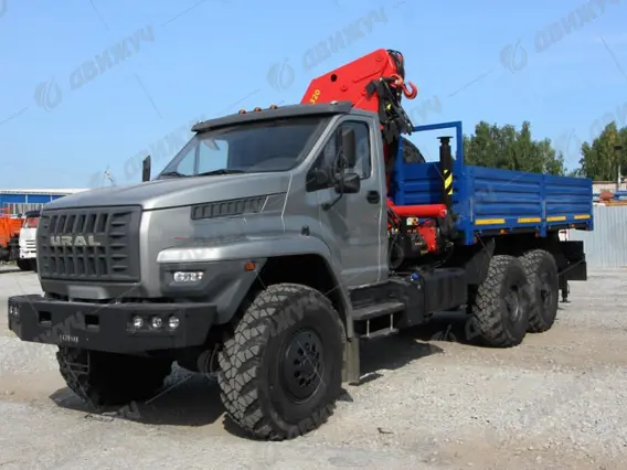 Бортовой Урал 4320 NEXT с КМУ ИМ-320 2026 года новый