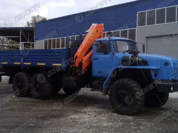 Бортовой Урал 4320 (капотный) с КМУ Palfinger РК 15500 2026 года новый