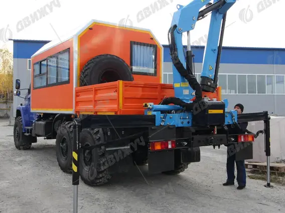 ГПА на шасси Урал NEXT 4320-6952-72Е5 с КМУ 2026 года новый фото 2