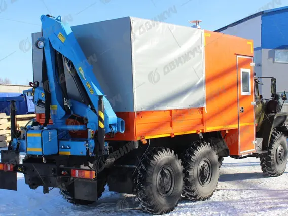 ГПА Урал 4320-1112-61Е5 с КМУ ИМ-50 2026 года новый фото 5