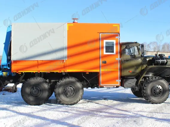 ГПА Урал 4320-1112-61Е5 с КМУ ИМ-50 2026 года новый фото 6