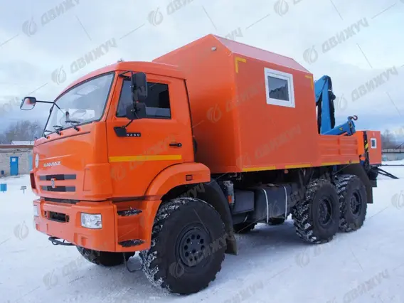 ГПА на шасси КАМАЗ 43118 (5350) с КМУ 2026 года новый