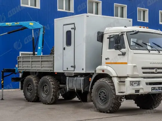 ГПА на шасси КАМАЗ 43118 (5350) с КМУ 2026 года новый фото 2