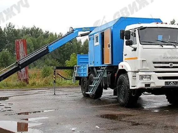 ГПА на шасси КАМАЗ 43118 (5350) с КМУ 2026 года новый фото 3