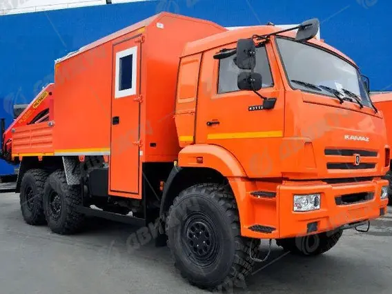 ГПА на шасси КАМАЗ 43118 (5350) с КМУ 2026 года новый фото 4