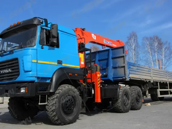 Седельный тягач Урал 44202-3511-82 с КМУ Kanglim 1256G-2 2026 года новый фото 6