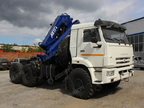 Седельный тягач КАМАЗ 43118-50 с КМУ АНТ 22.4 2026 года новый