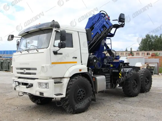 Седельный тягач КАМАЗ 43118-50 с КМУ АНТ 22.4 2026 года новый фото 2