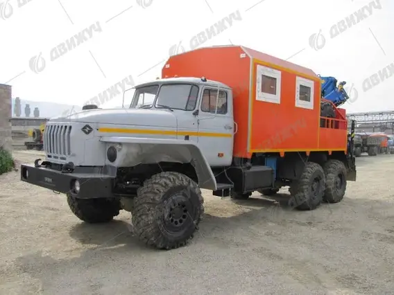 АРОК Урал 4320 с КМУ ИМ-50 2026 года новый