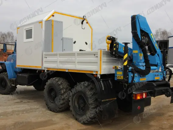 АРОК Урал 4320 с КМУ ИМ-77 2026 года новый фото 2