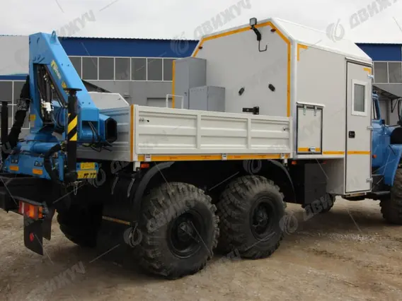 АРОК Урал 4320 с КМУ ИМ-77 2026 года новый фото 4
