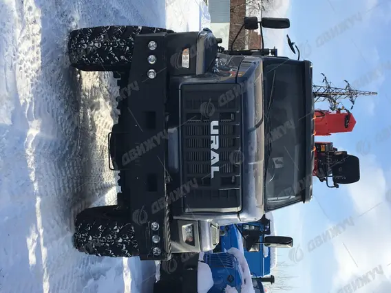 Бортовой Урал 4320 NEXT с КМУ IT-180 (тросовый) 2026 года новый фото 3