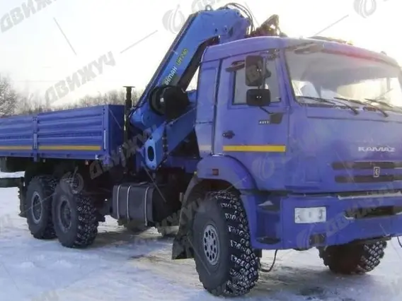 Бортовой КАМАЗ 43118-50 с КМУ ИМ-240 2026 года новый