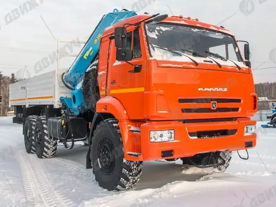 Бортовой КАМАЗ 43118-50 с КМУ ИМ-240 2026 года новый фото 3
