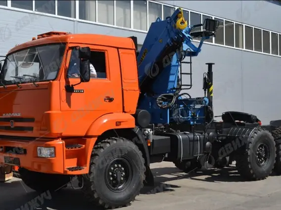 Седельный тягач на шасси КАМАЗ 43118-50 с КМУ ИМ-180 2026 года новый
