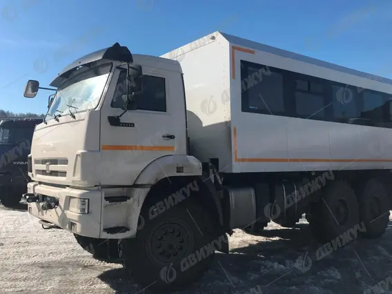 Вахтовый автобус шасси КамАЗ 43118-50 (6х6), 22 места 2026 года новый фото 4