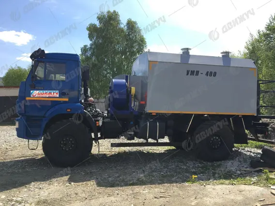 УМП-400 на шасси КАМАЗ 43502-66 Универсальный моторный подогреватель 2026 года новый
