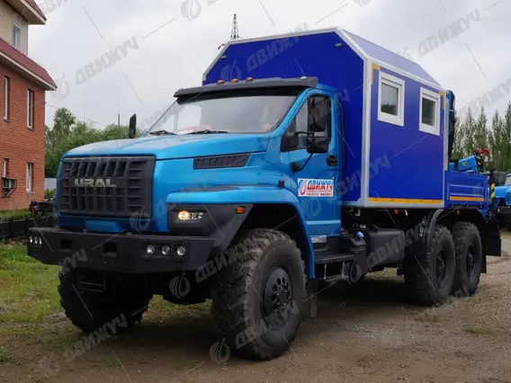 АРОК на шасси Урал Next 4320-72 Е5 с КМУ ИМ-50 2026 года новый фото 3