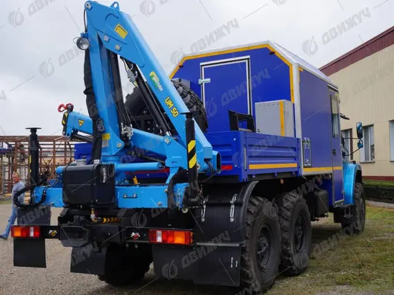 АРОК на шасси Урал Next 4320-72 Е5 с КМУ ИМ-50 2026 года новый фото 5