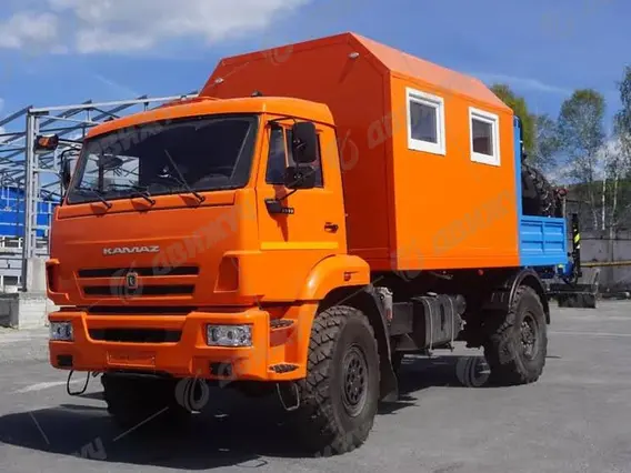 АРОК (Агрегат ремонта и обслуживания качалок) на шасси КАМАЗ 43502 с КМУ ИМ-50 2026 года новый
