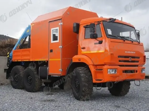 ГПА на шасси КамАЗ 5350 (6х6), с КМУ ИМ-50 2026 года новый