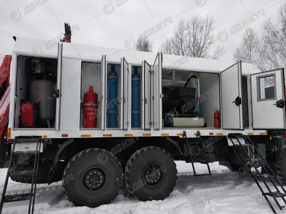 АРС (Агрегат ремонтно-сварочный) на шасси КамАЗ 43118 (6х6) 2026 года новый