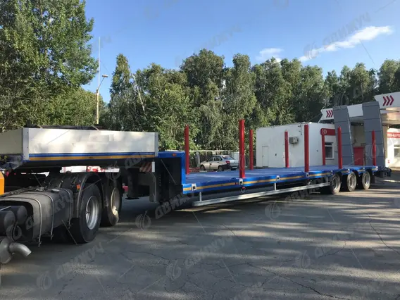 Полуприцеп-тяжеловес ЧМЗАП низкорамный (г/п 39,5, 3-х осный) 2026 года новый