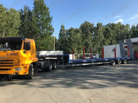 Полуприцеп-тяжеловес ЧМЗАП низкорамный (г/п 39,5, 3-х осный) 2026 года новый фото 5