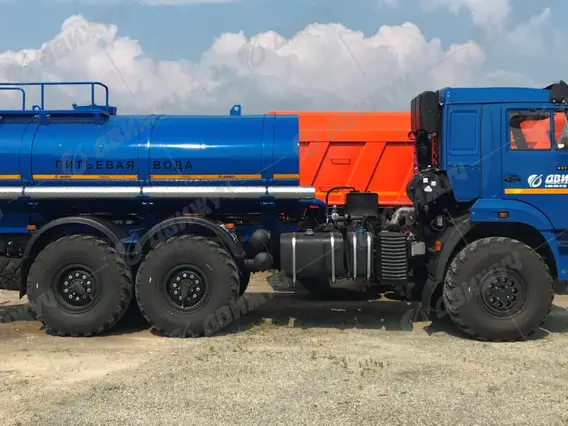 Водовоз АЦПТ-8 на шасси КАМАЗ 43118-50 2026 года новый